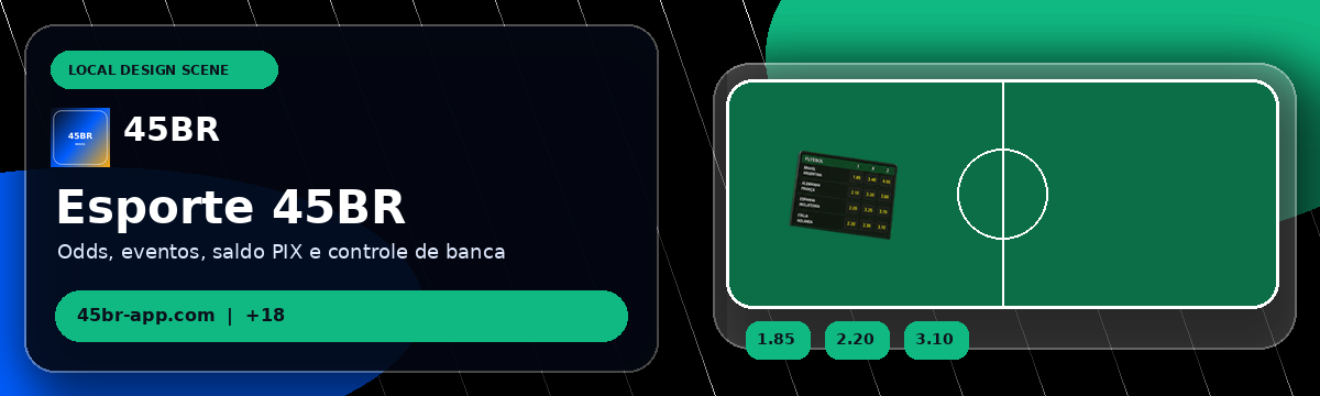 45BR — Esporte, Odds e Live Betting